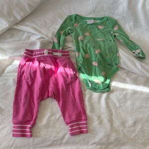Hanna Andersson Outfit Set - Pink and Pigs! So cute